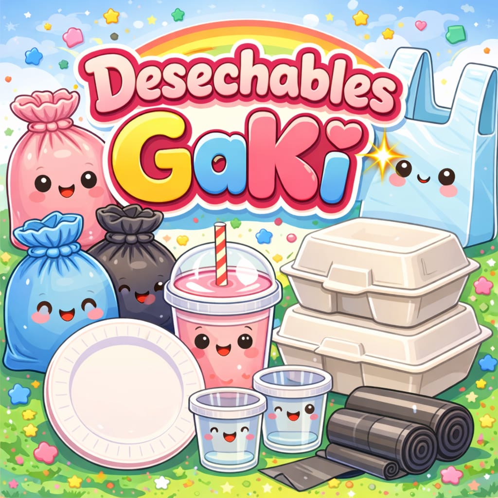 Desechables GAKI Logo